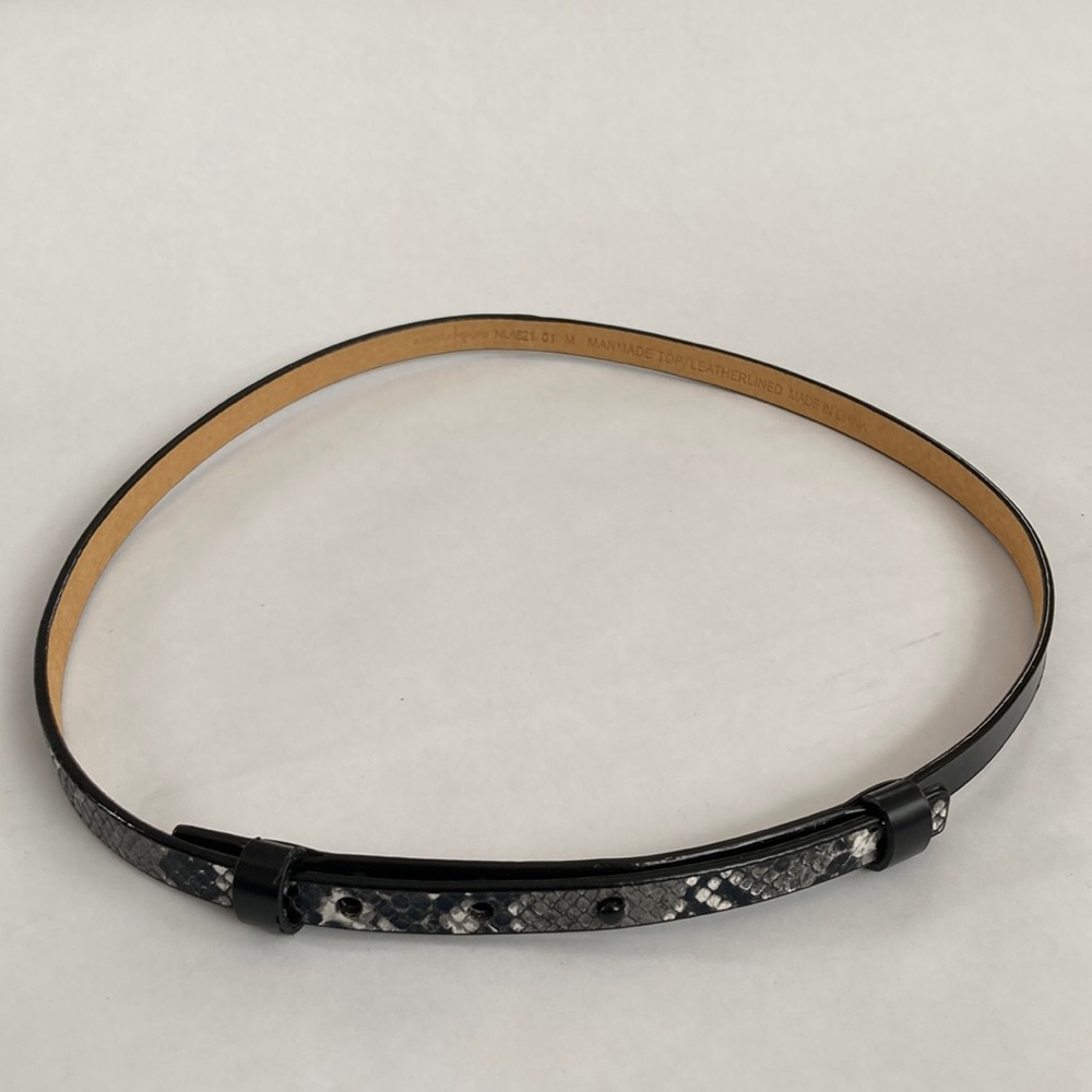 Nanette Lepore Two Tone Skinny Belt